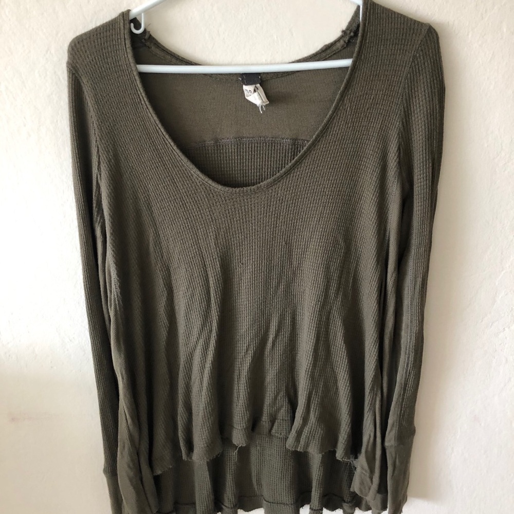 Free People Oversized Top XS/TP